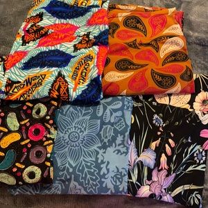 BUNDLE  5 pairs Lularoe Leggings TC New